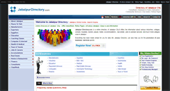 Desktop Screenshot of jabalpurdirectory.com
